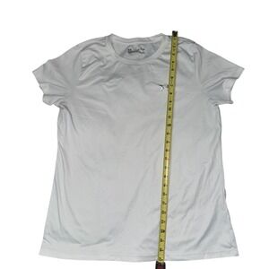 Women's Under Armour White Short Sleeve Heat Gear Loose Fit